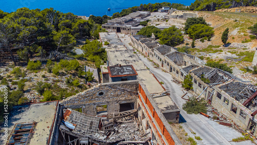 goli otok prison  photo