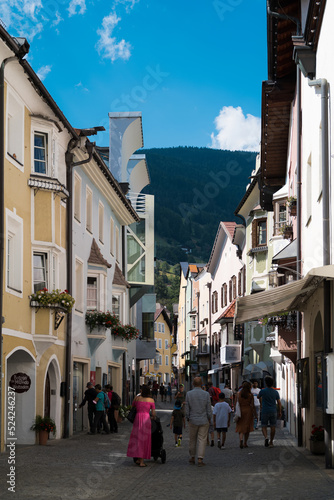 Street in the Old Town of Sterzing/Vipiteno