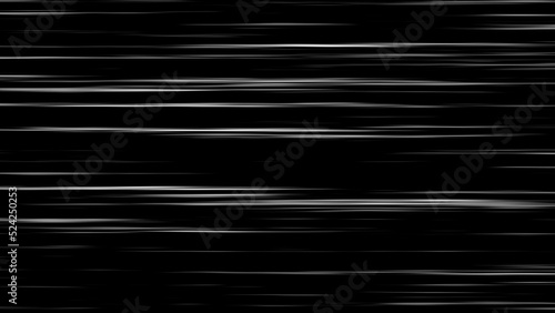 Black and white colored anime speed lines background. Colorful Anime or Manga Style Backdrop. Abstract Graphic Background.