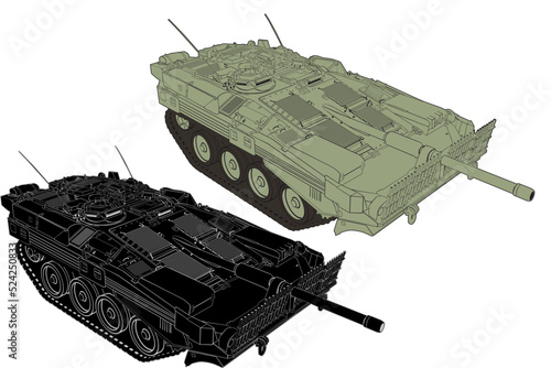 Swedish experimental main battle tank Strv 103