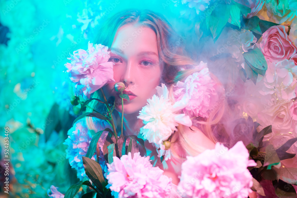 fairy in flowers fairy in flowers