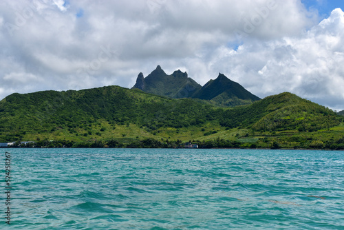 lake and mountains