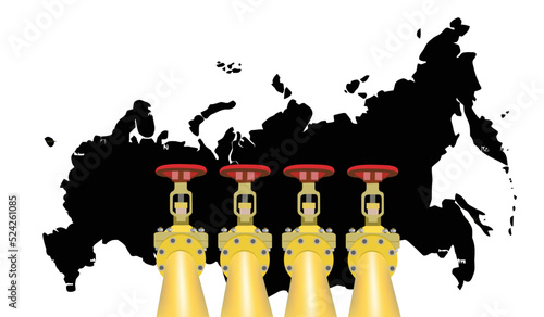 gas pipeline pipe closures state Soviet Union black-