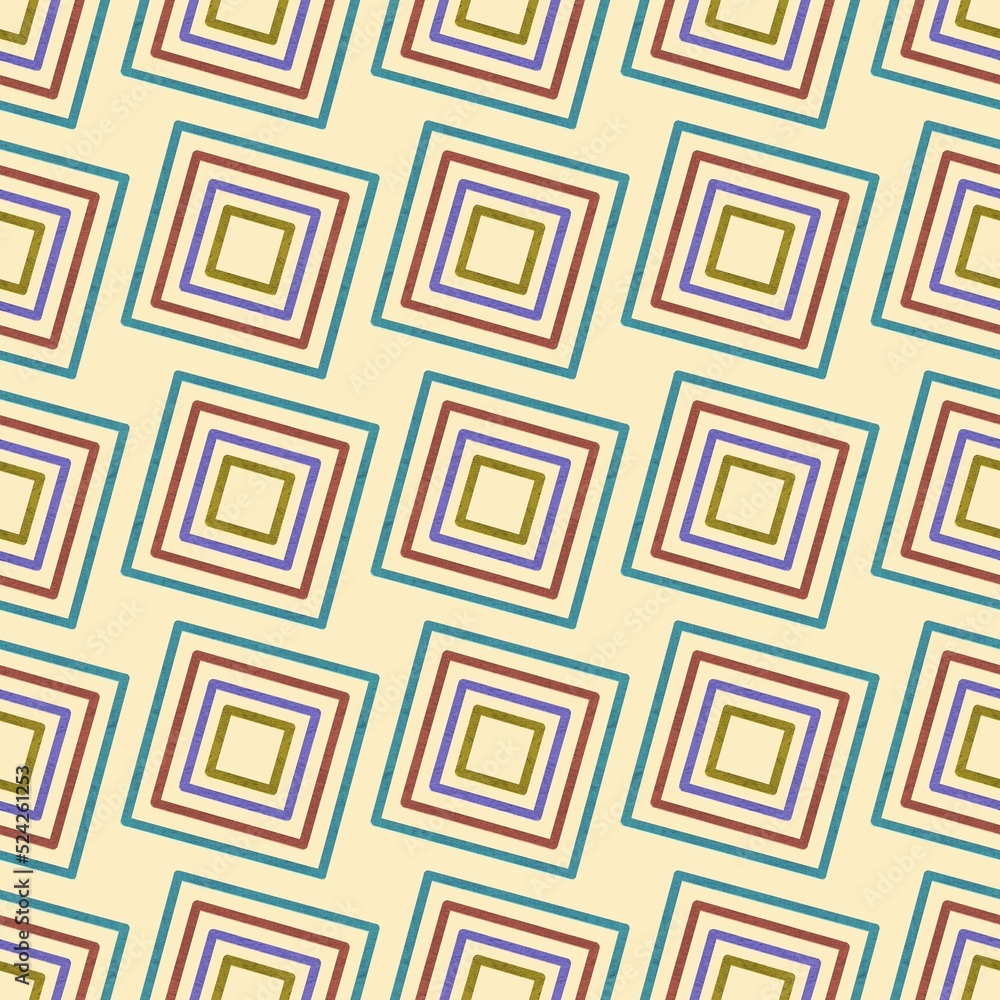 Geometric pattern background.Repeating thin linear square  shape . Design for background, wallpaper, illustration, fabric, clothing, batik, carpet, embroidery. 
