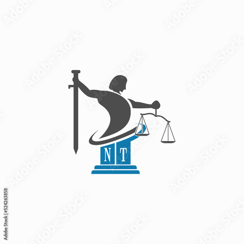 Initial NT Attorney at law logo stock vectors | Logo design inspiration, Logo design, Design inspiration