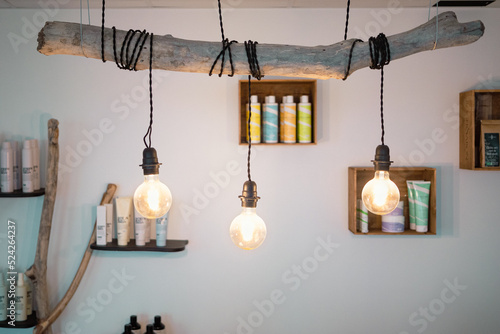 Luminaire 3 ampoules à filament