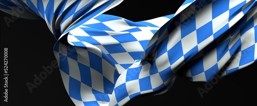 bavaria flag oktoberfest blue and white