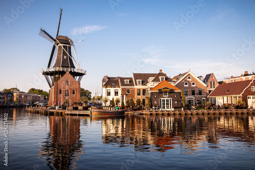 Windmühle in Holland Haarlem