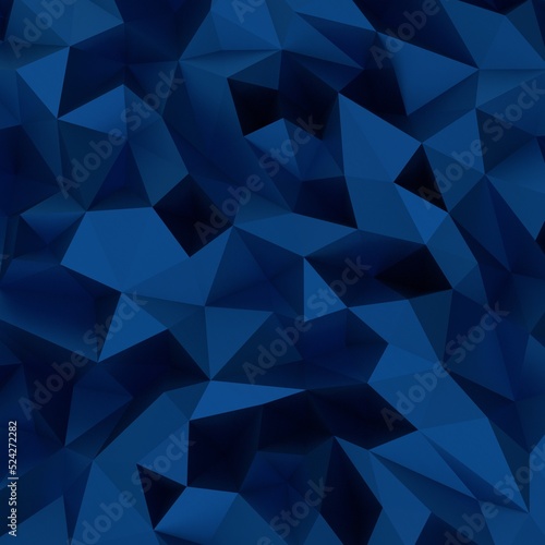 Abstract blue waves backgro...