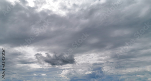 Beautiful cloudy, stormy sky