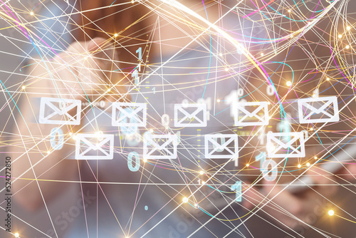 mail communication support contact concept service
