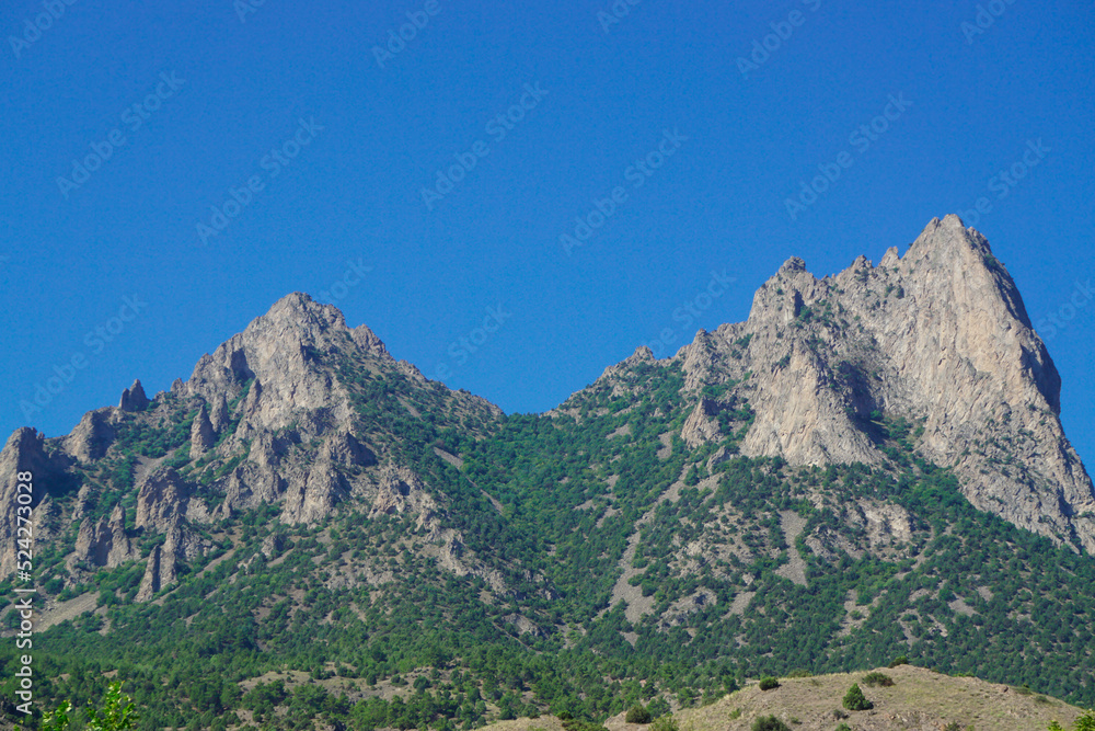 Mountains at Eskisehir Saricakaya Turkey