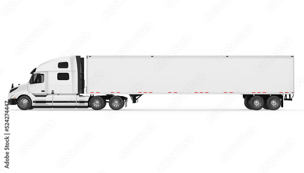 Container Truck Isolated