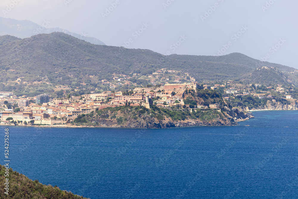 Portoferraio is Elba island's capital, the largest city, and the tourist port, Province of Livorno, Italy