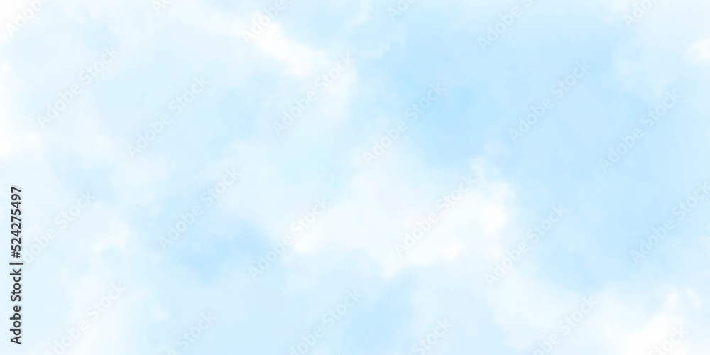 Summer blue sky cloud gradient light white background. Beauty clear cloudy in sunshine calm bright winter air bacground. Gloomy vivid cyan landscape in environment day horizon skyline view spring wind