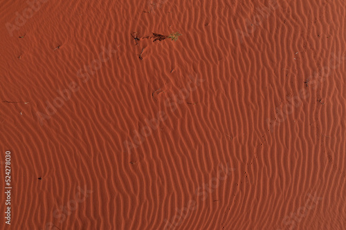 Desert sand dunes in Australia.