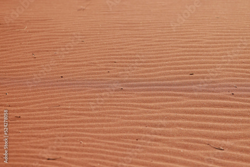 Desert sand dunes in Australia.
