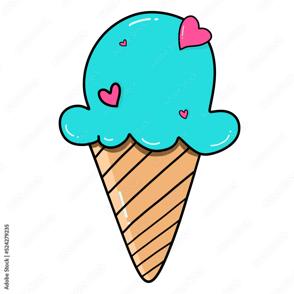 ice cream cone ice cream cone