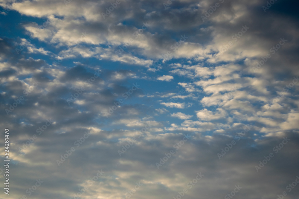 Sunset sky, dark gloomy thunderclouds. Sunset sky, dark gloomy thunderclouds.