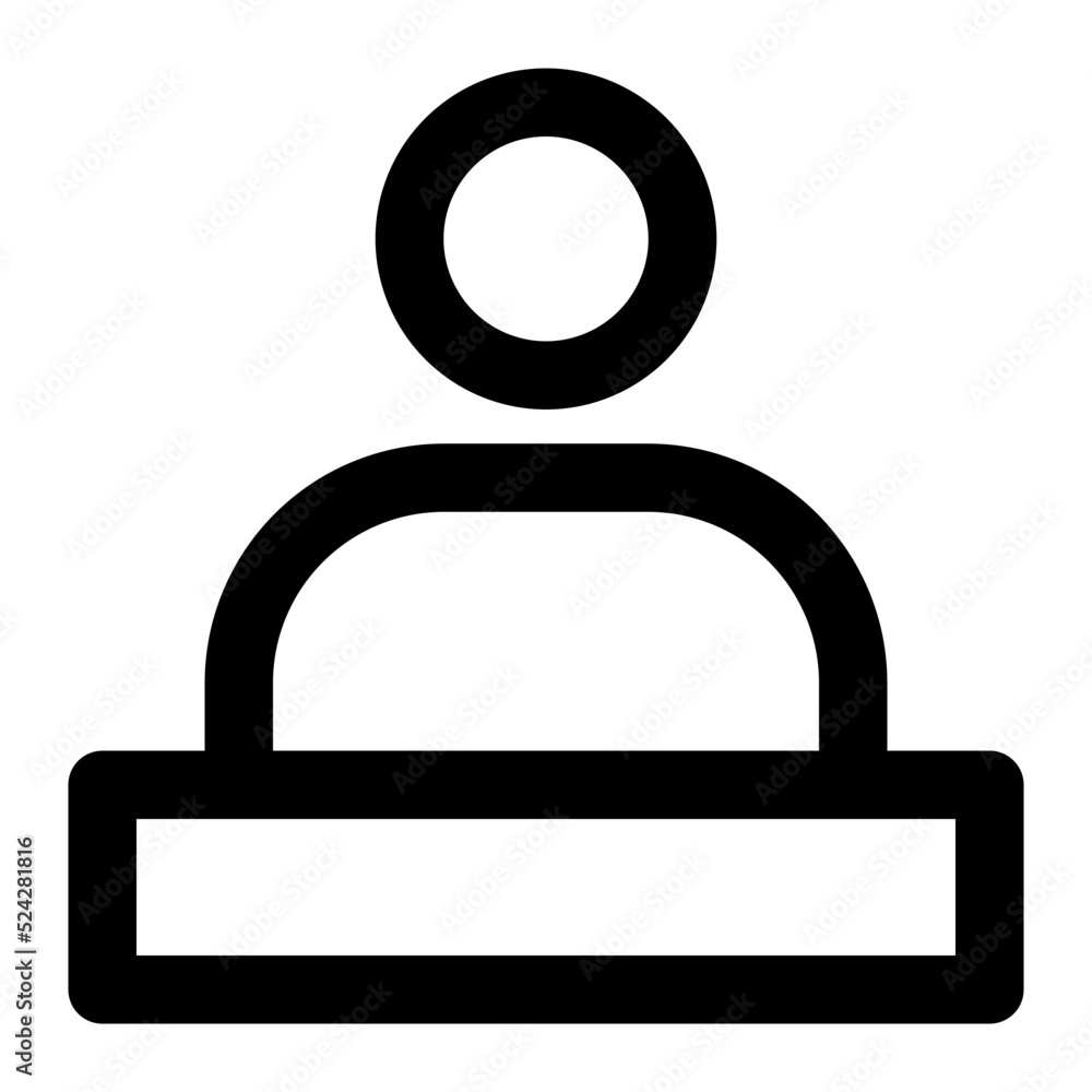 Reception Icon Illustration Reception Icon Illustration