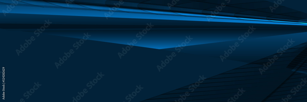 Abstract dark blue background vector