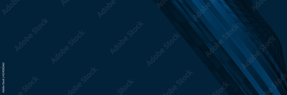 Obraz premium Abstract dark blue background vector