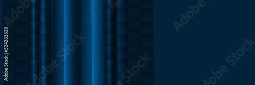 Abstract dark blue background vector