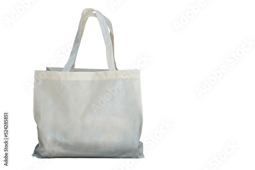 White cloth bag for fill sonething.