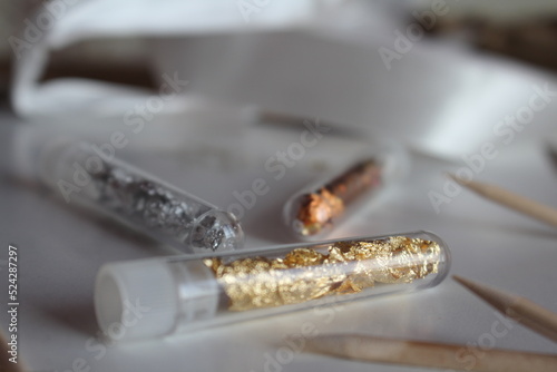 Wallpaper Mural Tools for manicure and pedicure on a light background. Content for the nailmaster. Necessary materials when working in a beauty salon. Torontodigital.ca