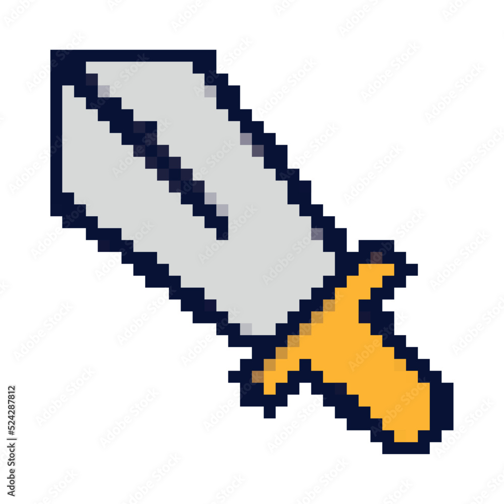 sword pixel art