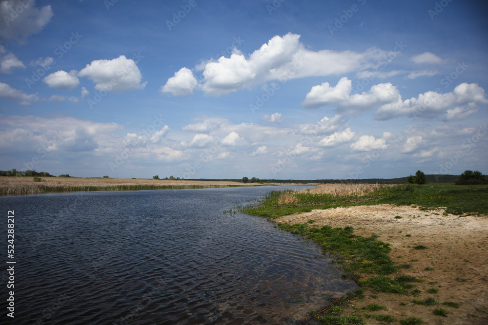 river and sky