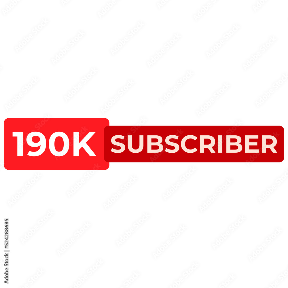 THANK YOU 190K SUBSCRIBER CELEBRATION TEMPLATE DESIGN BANNER ART VECTOR GOOD FOR SOCIAL MEDIA, CARD , POSTER THANK YOU 190K SUBSCRIBER CELEBRATION TEMPLATE DESIGN BANNER ART VECTOR GOOD FOR SOCIAL MEDIA, CARD , POSTER