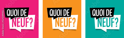 Quoi de neuf ?