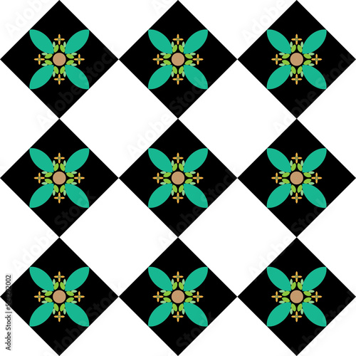 Seamless flower pattern