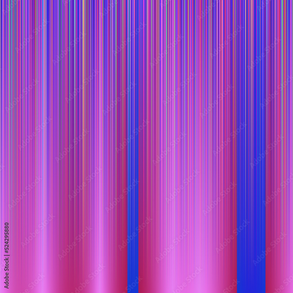 Fototapeta premium Color interpolation calculated gradient illustration