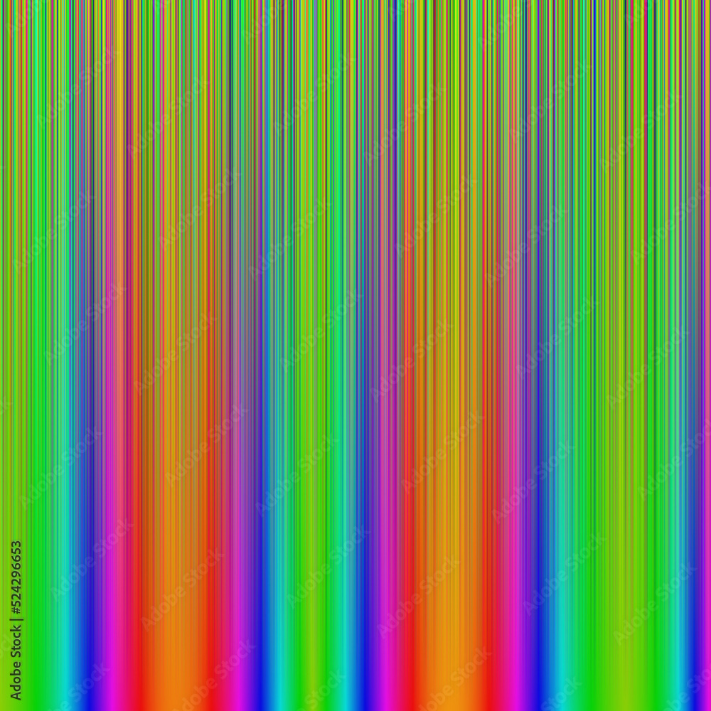 Obraz premium Color interpolation calculated gradient illustration