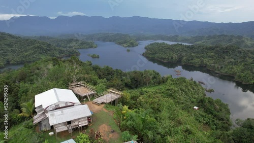The Mountains and Fjords of Milford Sound and Doubtful Sound, New Zealand. Bengoh Valley, Sarawak.