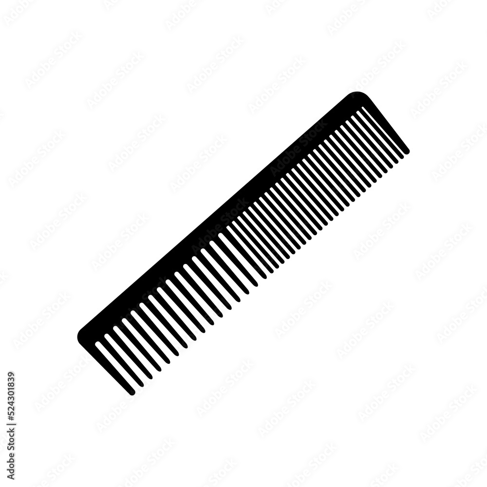 comb for hair cutting salon concept comb for hair cutting salon concept