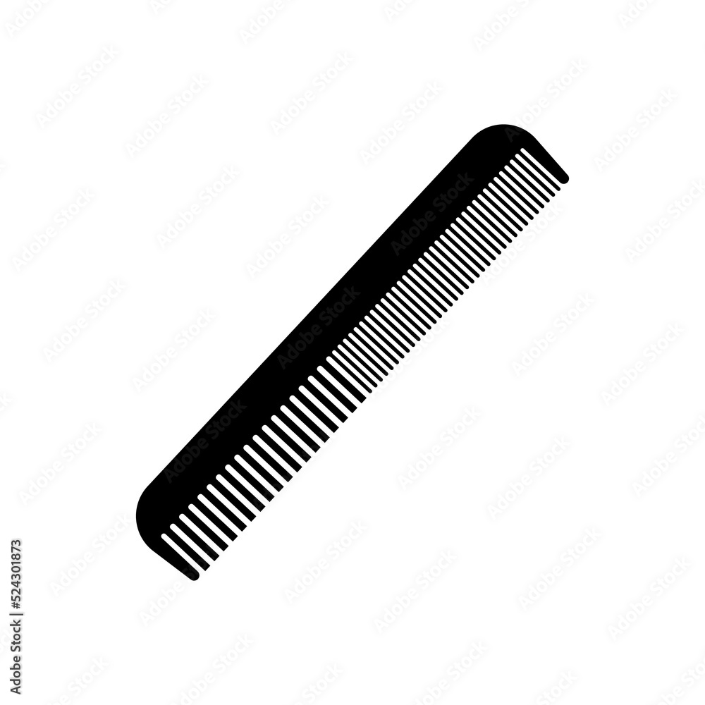 comb for hair cutting salon concept comb for hair cutting salon concept