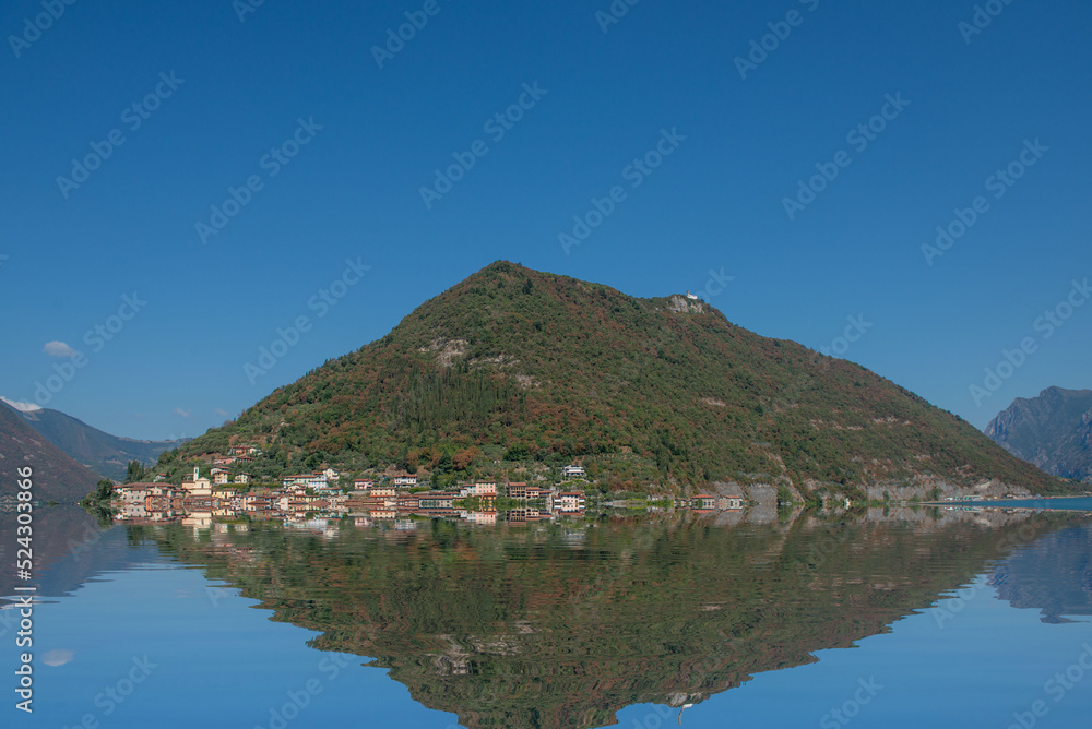 Montisola is the largest lake island in Italy