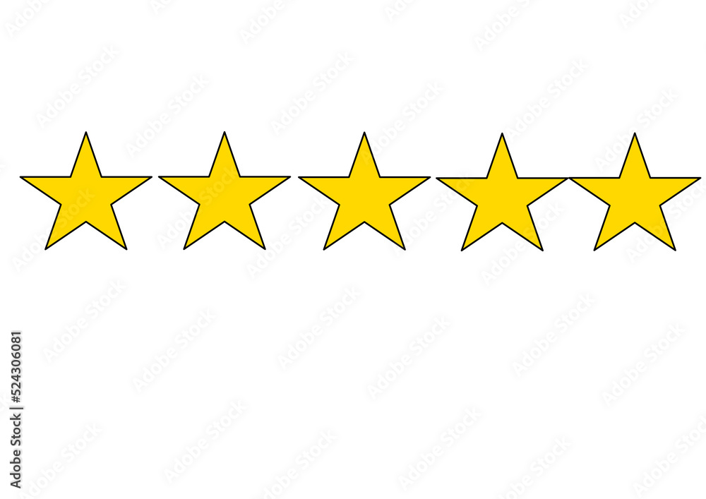 yellow star on white yellow star on white