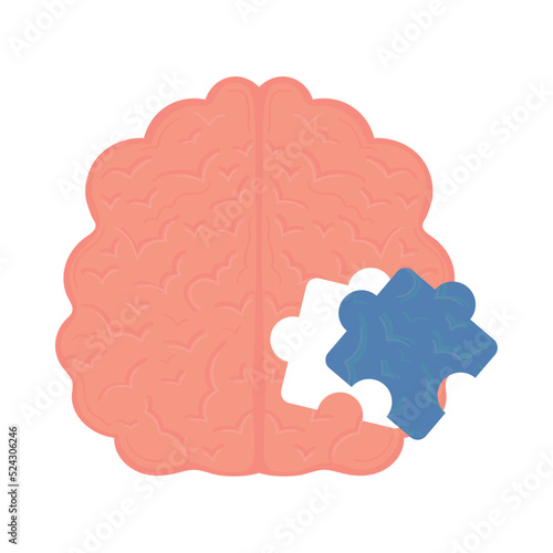 mental health day, brain puzzle