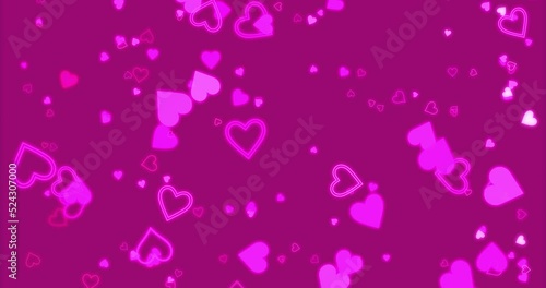A lot of Heat marks fall on a simple background.Seamless loop.