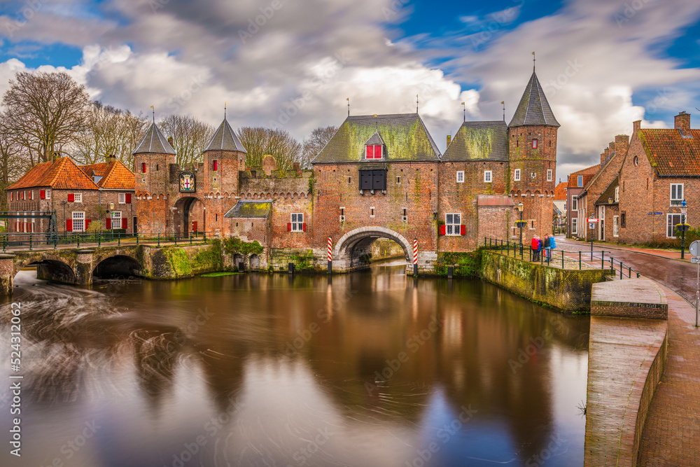 Naklejka premium Amersfoort, Netherlands at the Historic Koppelpoort