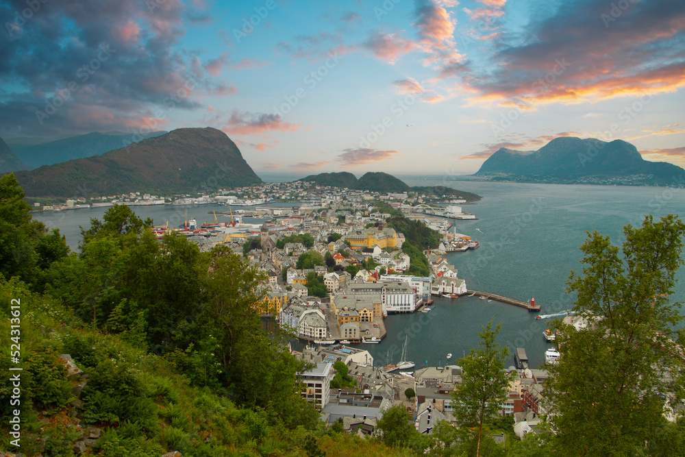 Alesund is a city in Norway.