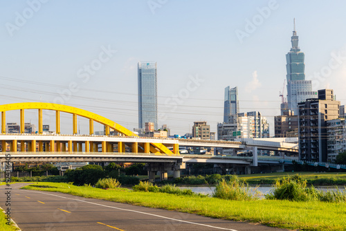 Taipei city skyline photo