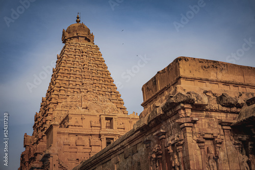 Tanjore Big Temple or Brihadeshwara Temple was built by King Raja Raja Cholan in Thanjavur  Tamil Nadu. It is the very oldest   tallest temple in India. This temple listed in UNESCO s Heritage Site.