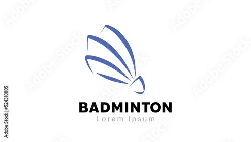 Shuttlecock icon symbol vector, Modern design and beautiful colors isolated on white background, illustration Vector EPS 10 , can use for  Badminton Championship Logo
