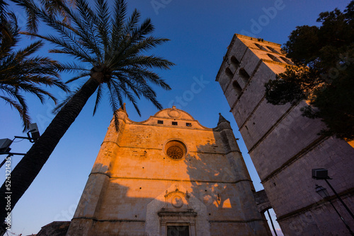 Church of Sant Joan.It was built between 1570 and 1611, Muro, Mallorca, Balearic Islands, Spain
