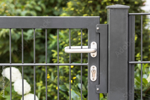 Fence Door Lock. Stainless Steel Gate Lock to Garden. Gate Lock of Fence Door.
